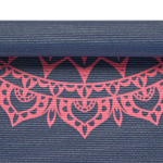 Gaiam Navy Fleur Marrakesh Yoga Mat 4MM main pic