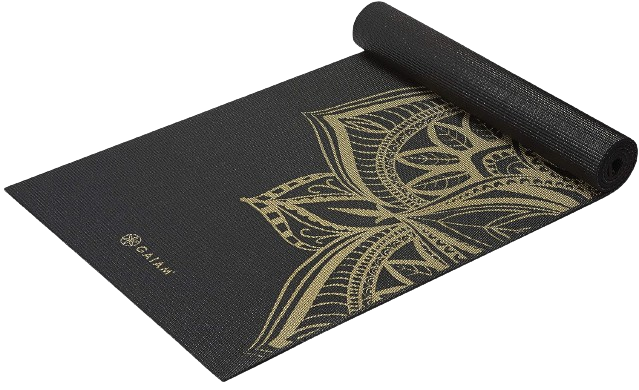 Gaiam Premium Metallic Medallion Yoga Mat 6MM main pic